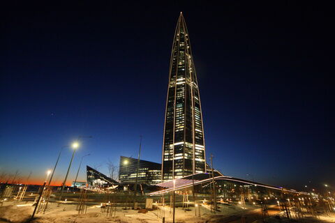 здание, газпром, небоскреб