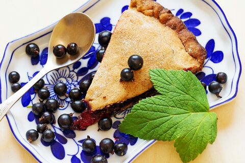 рыба с черникой