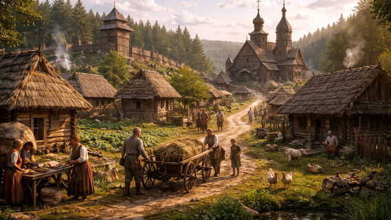 Дома на Руси