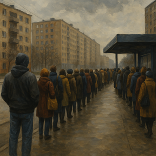 очередь на остановку