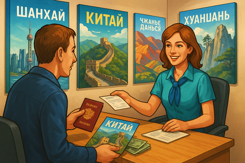 отпуск в Китае