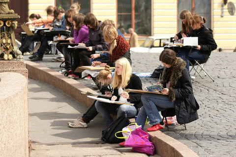 художники, улица