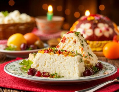 Смешали творог с сухофруктами — и пасха «Царская» готова: без муки, яиц и мороки