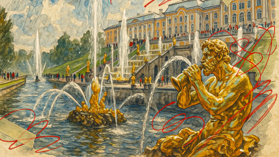 Петергофские фонтаны