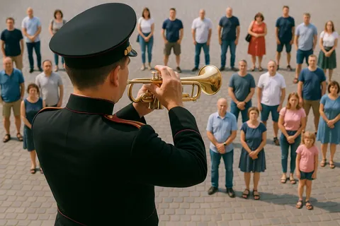 Трубач, традиция, «Императорский полдень»