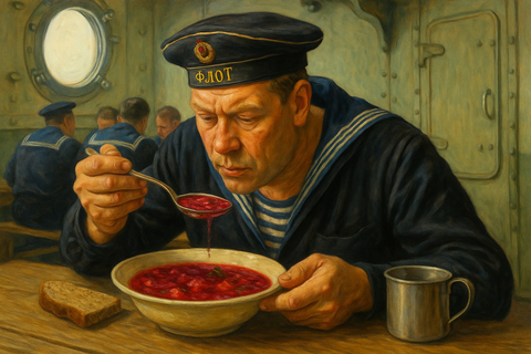 Борщ по-флотски