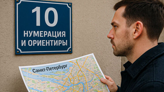 Нумерация домов Петербурга, Петербург