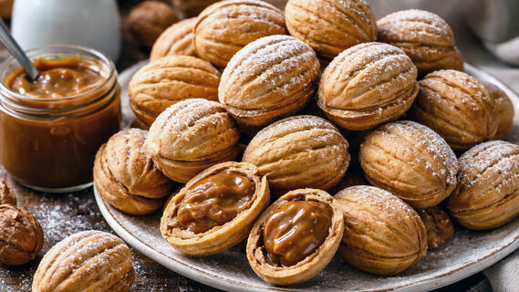 Орешки со сгущенкой