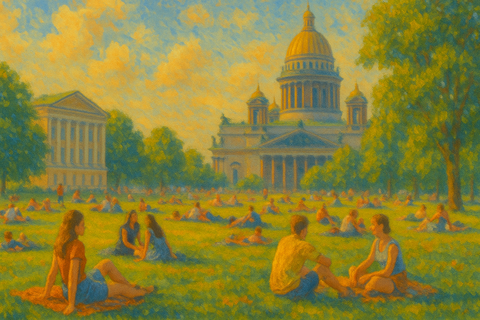 Петербург летом