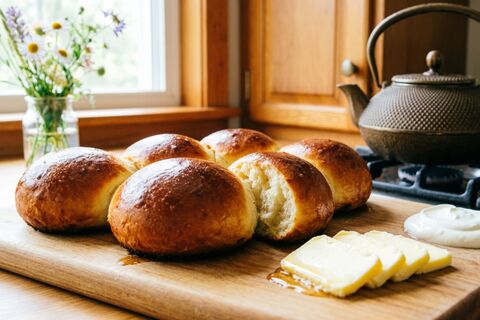 Домашние булочки за копейки: рецепт, который работает 100% — и к чаю, и к борщу