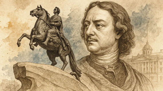 Медный всадник, история Петербурга