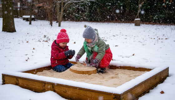 Песок раздора: петербургских дворников на Васильевском отчитали за обработку детской площадки