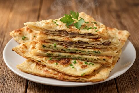 Самый быстрый и универсальный перекус из лаваша: золотистая корочка и сочная начинка