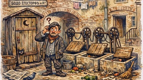 Туалет во дворе