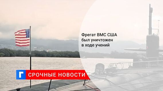 Уничтожение фрегата ВМС США разными видами ракет показали на видео