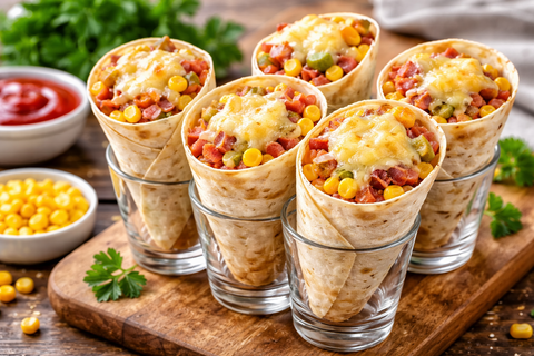 Когда гости уже на пороге эта закуска спасает: 5 минут в микроволновке — и вкуснятина готова