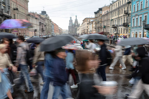 питер, дождь