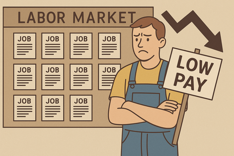 рынок труда низкая оплата