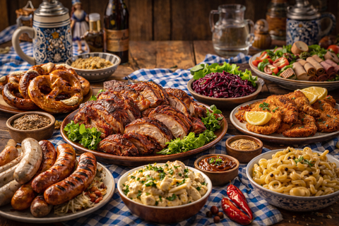 немецкое застолье