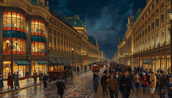 Невский проспект 1880-х: как главная улица Петербурга стала «гигантской витриной» и фасадом нового капитализма