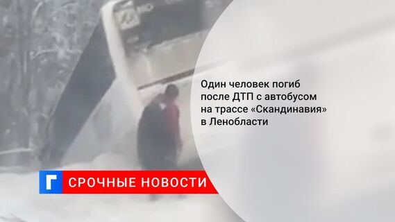Водитель «Нивы» погиб после столкновения с автобусом на «Скандинавии» под Выборгом