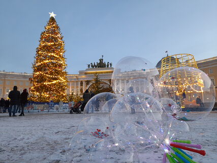 Петербургский Новый год: кто поставил первую ёлку на Дворцовой и почему на неё ополчились коммунисты