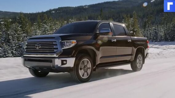 Toyota готовит новый «рамник» с технологиями RAV4 и Highlander. На фото показали Tundra 2022