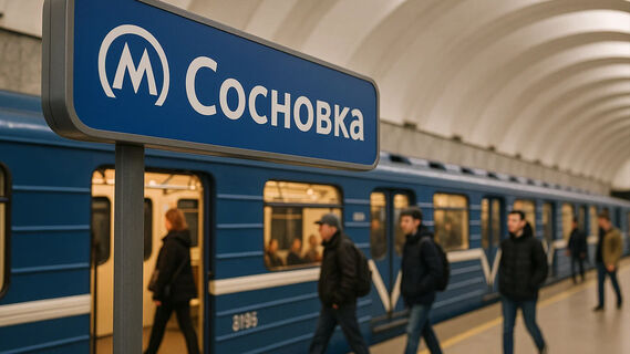 Метро Сосновка в Петербурге
