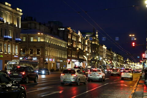 Новогодний Петербург