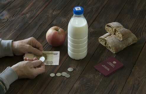 деньги, еда