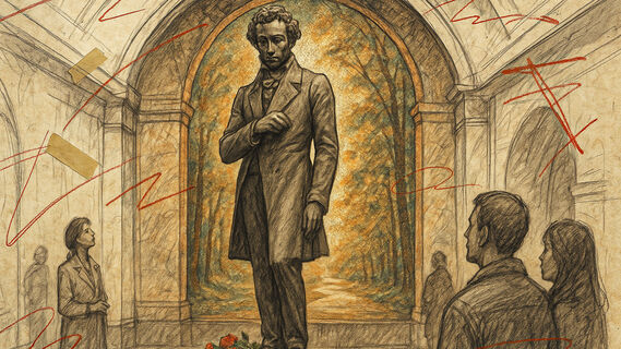 скульптура Александра Сергеевича