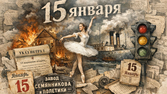 Петр 1, спящая красавицы и пожары