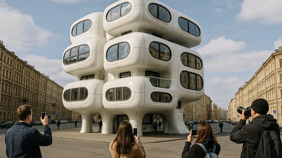 пластмассовый дом