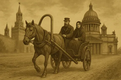 путешествие на повозке