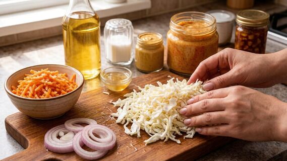 Капусту не квашу, знаю другой рецепт: пикантный вкус, аппетитный хруст — готова через 24 часа