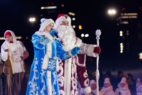 Дед Мороз и Снегурочка