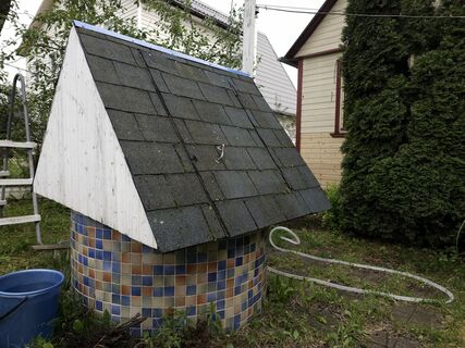 Беру горшок – и на раз-два определяю глубину залегания грунтовых вод: ошибок в рытье колодца не будет