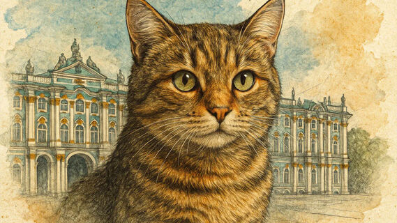 Эрмитаж, коты