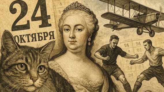 коты, паровоз, летающий француз