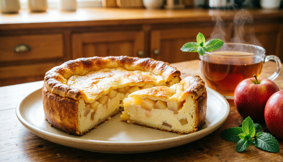 Смешала творог с манкой и яблоком — и в духовку: запеканка выходит нежной и ароматной