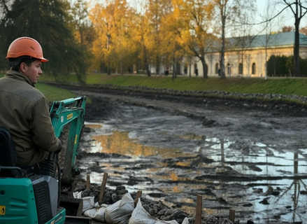 В Царском Селе продолжают возвращать к жизни исторические водоёмы: как идёт большая очистка В Царском Селе продолжают возвращать к жизни исторические водоёмы: как идёт большая очистка