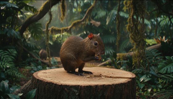 Осторожно, завораживает: Лензоопарк показал, как южноамериканский грызун Оливер хрустит орехами Осторожно, завораживает: Лензоопарк показал, как южноамериканский грызун Оливер хрустит орехами