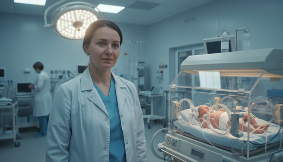 Битва за первый вдох: врачи Педиатрического университета спасли новорождённую с диафрагмальной грыжей