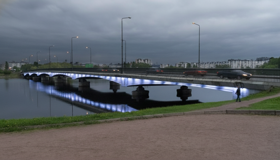 Не один, а сразу шесть: петербургские мосты засияют художественной подсветкой