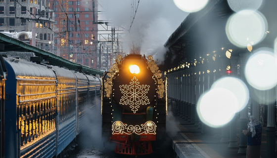 Чудо по расписанию: в канун Рождества в Петербург прибудет поезд Деда Мороза — 6 января