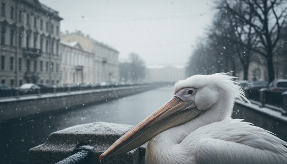 Серые цапли не улетели из Петербурга: вот что их удержало у Невы