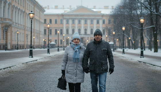 Зима с сюрпризом: Петербург накроет снег — и его мокрый двойник