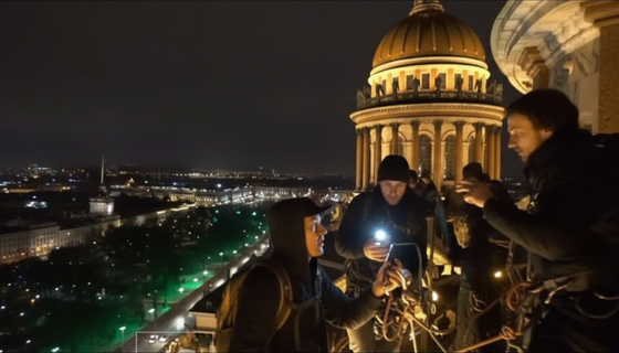 Как руферы взяли высоту Исаакиевского собора: дерзкий подъём на символ Петербурга