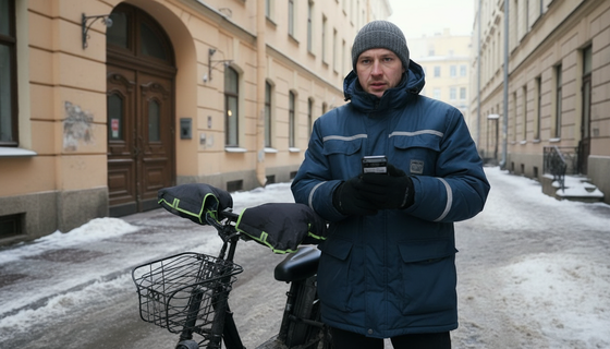 Парадокс доставки: после ухода мигрантов петербургские курьеры начнут получать на 15% больше