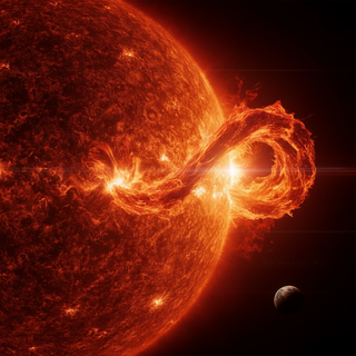 Солнце не удержало «царя‑протуберанца»: сорвавшийся огненный исполин в 80 раз больше Земли
